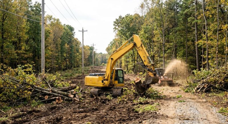 Construction Site Land Clearing in Marietta, GA